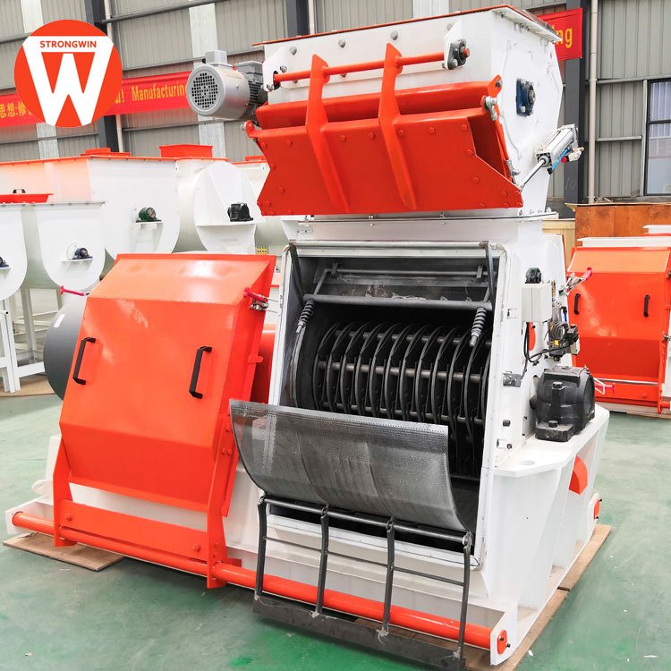 Manufacturing poultry cow cattle sheep animal feed line 20ton hour