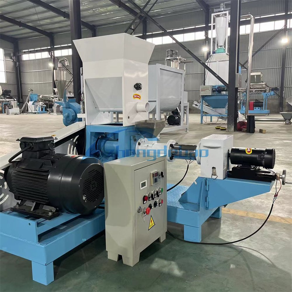 DGP160 Full fat soya bean extruder for animal feed processing