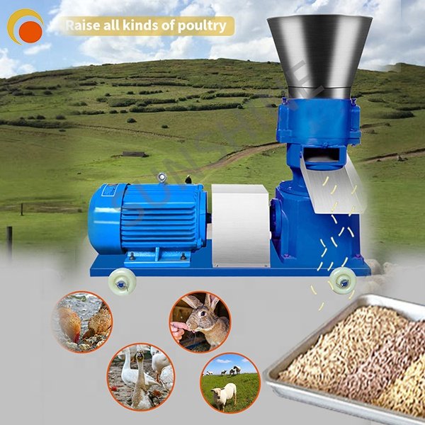 Cheap farm equipment commercial chicken feeds pellets making machine pelletizer machine for animal feeds
