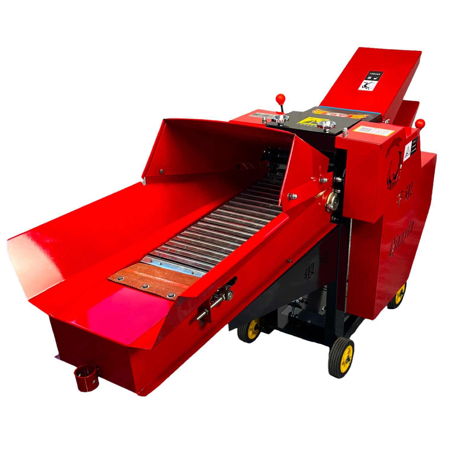Stalk straw grass chopper crusher chaff cutter machine animal feed farm 4.8 t/h maquina picadora de cortar pasto para ganado