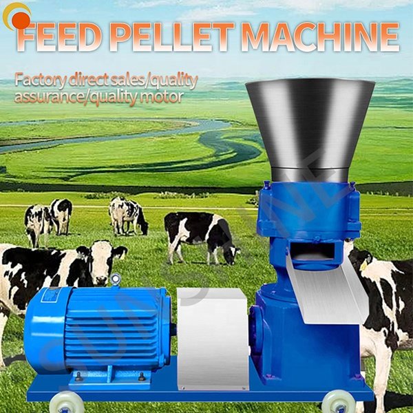 Factory made electric feeds pelletizer machine animal feed pellet animal feed pellet making machine