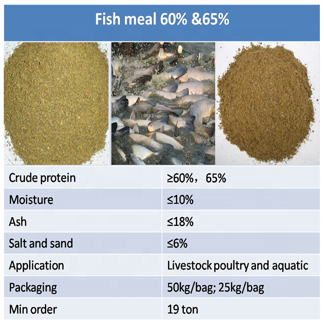 Wholesale High Protein Fish Meal Premium Grade Animal Feed Fish Flour