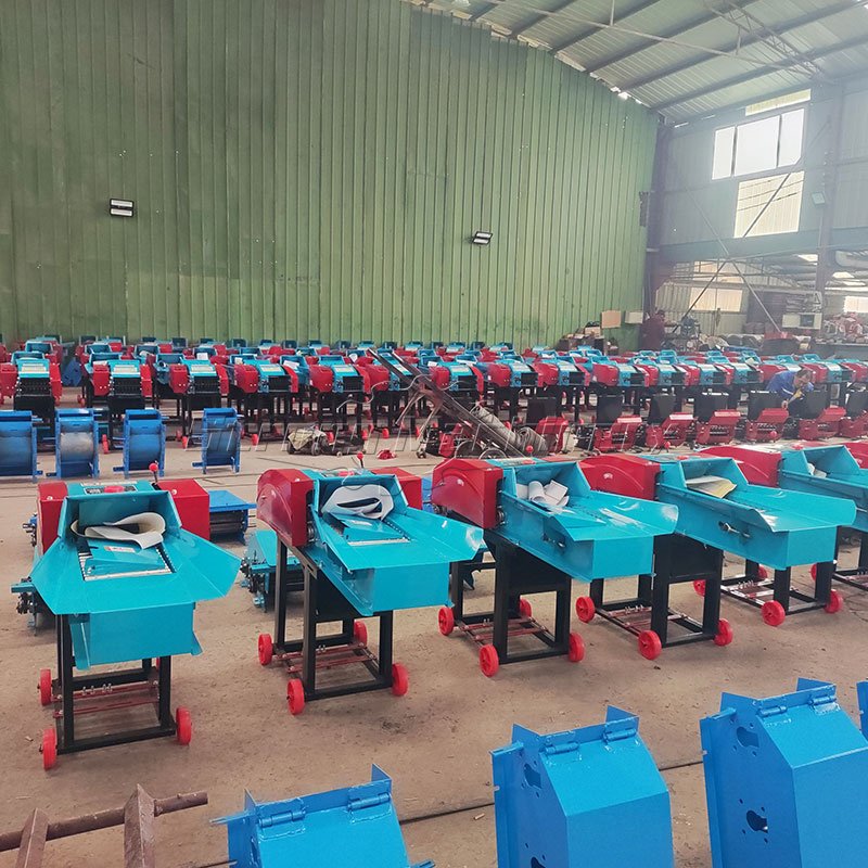 Cutting Machine Animal Feed Grass Silage Paddy Mini Chaff Cutter Machine