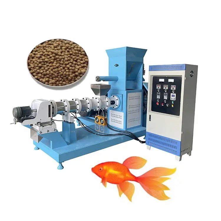 Animal Food And Animal Feed Production Line Industry Machinery Extrusion Equipment & Dryer