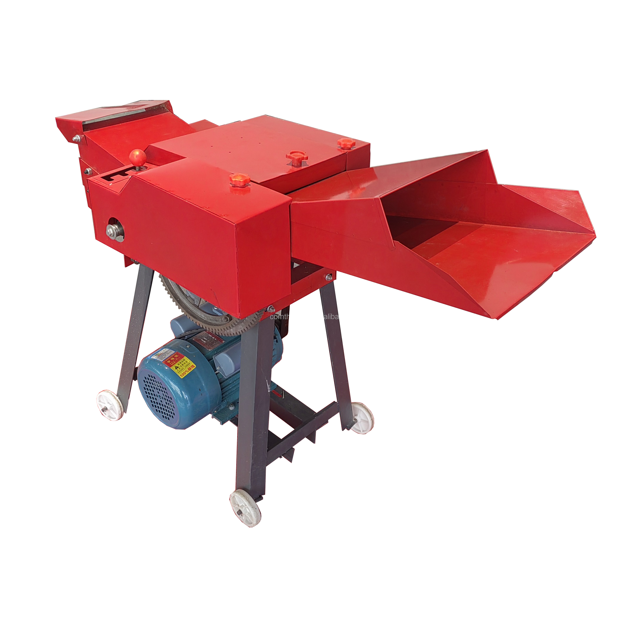 1t/h grass cutting Machine Cutting Machine Animal Feed Grass shredding Mini Chaff Cutter chopper Machine corn stalk crushing