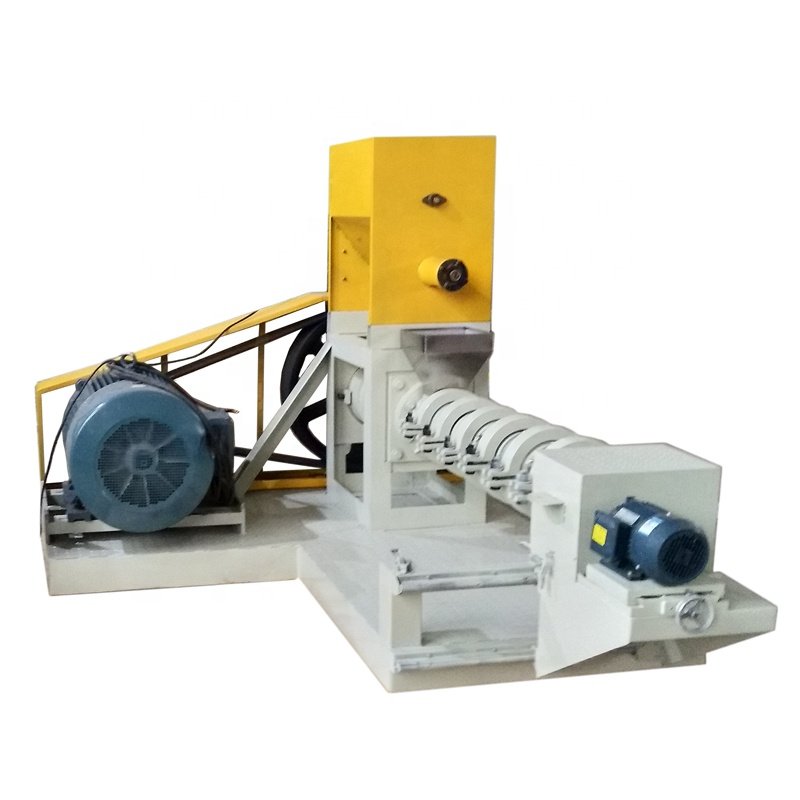 Soya bean/rice bran animal feed soybean extruder for sale