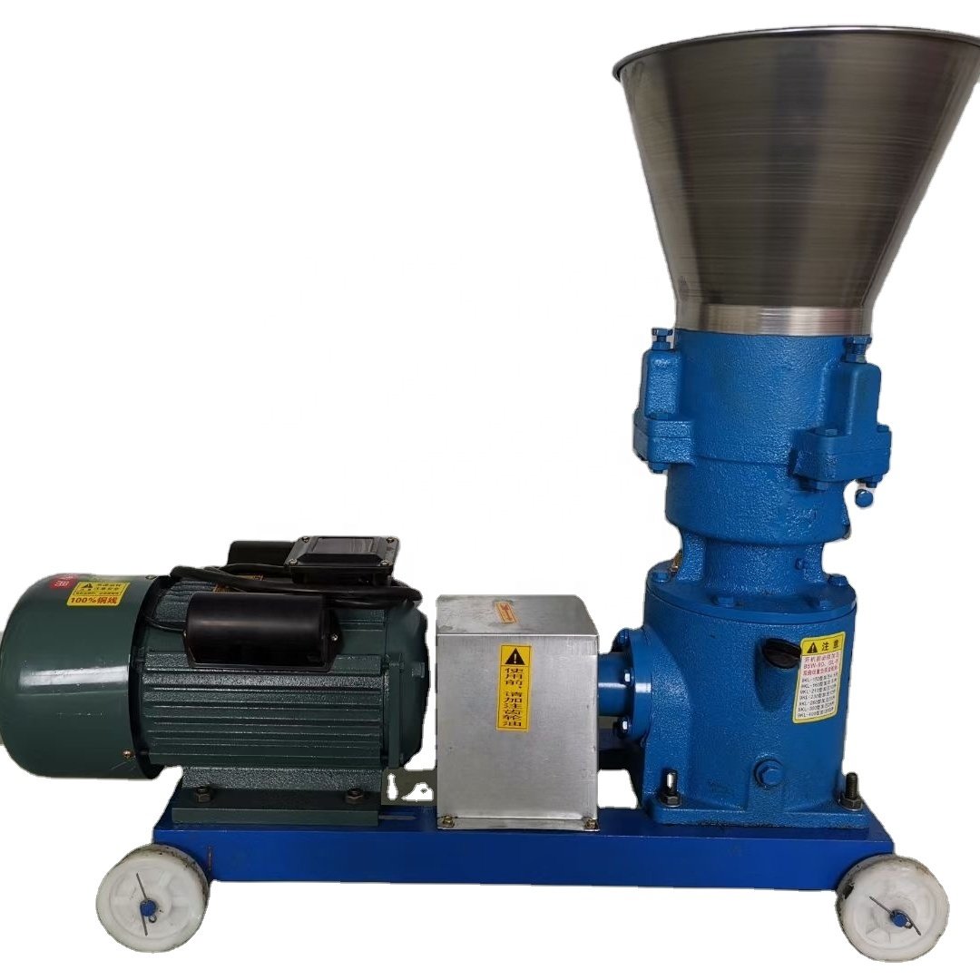 1 ton per hour animal feed pellet mill machine cattle feed pallet making machine