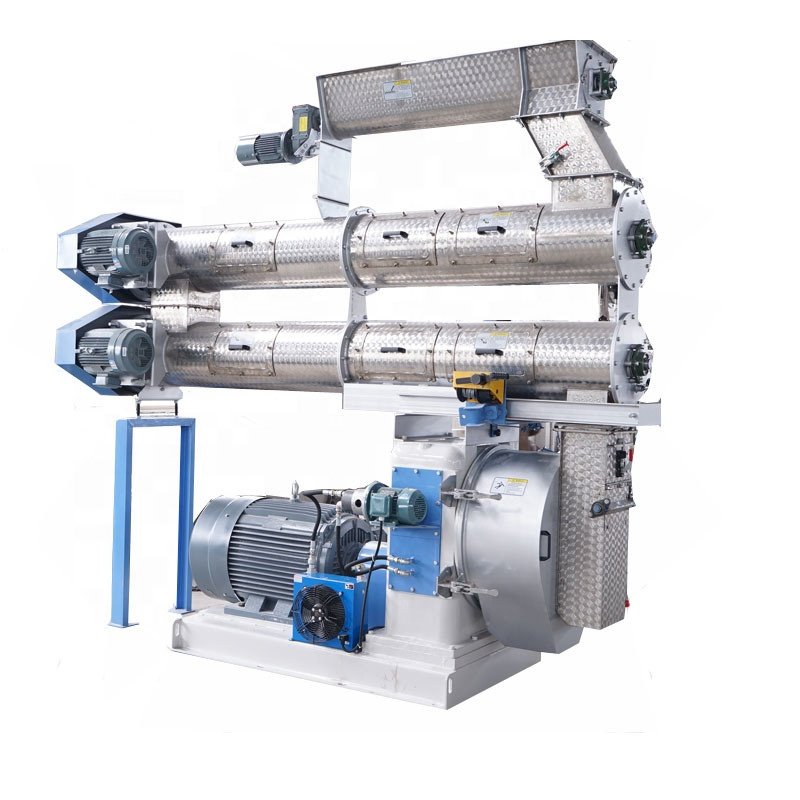 complete line of extruded fish feed production line
