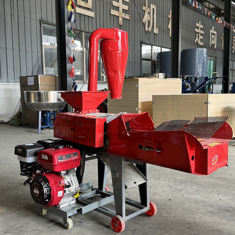 Multifunction Electric Grass Chaff Cutter Machine Mobile Small Farm Animal Feed Chaff Cutter And Grinder Machine In Kenya