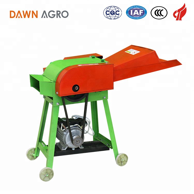 DAWN AGRO Home Use Hay Silage Chaff Cutter Machine Animal Feed Cutting Machinery Grass Copper for Wet and Dry Straws in Kenya