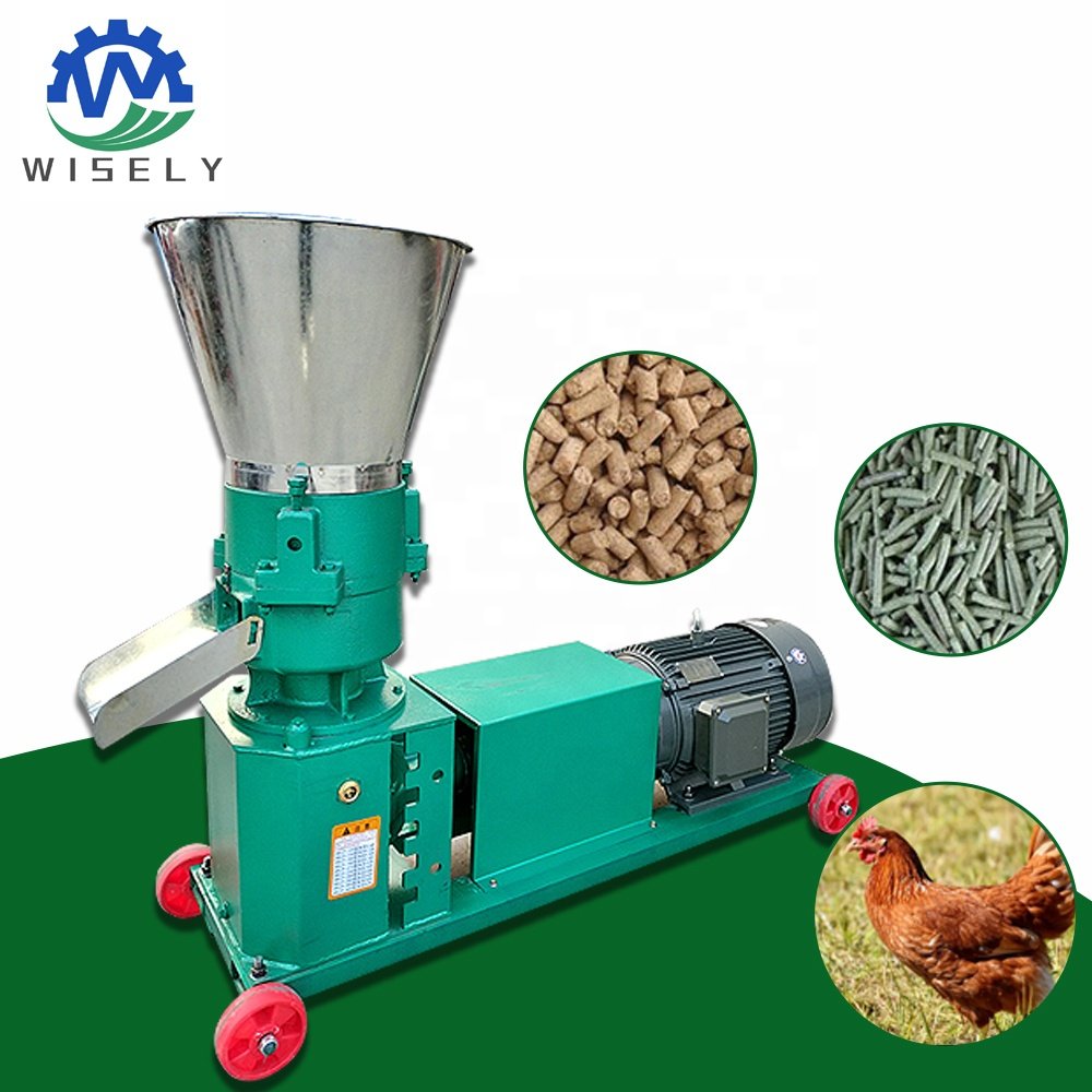 WSL Farm Animals chicken Cat Dog Pig Cow goat animal feed pellet production line feed processing machines For Livestock Feed