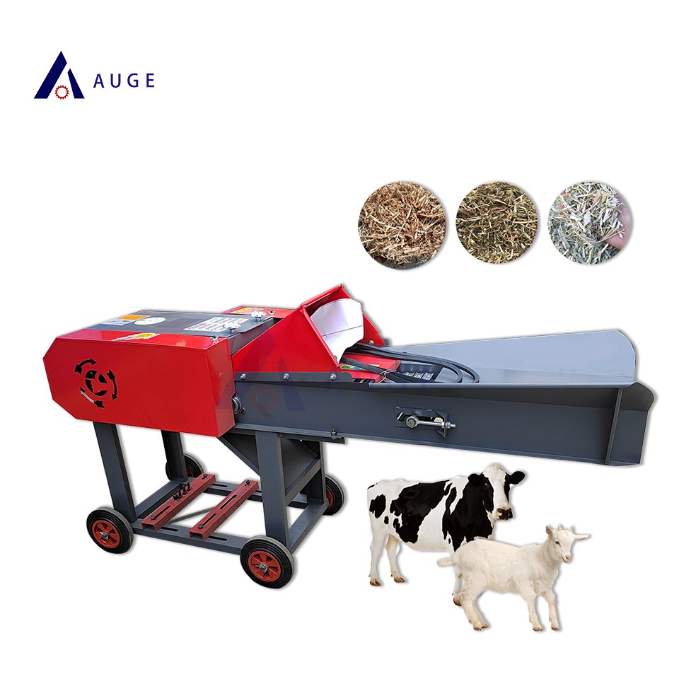 Feed Chaff Cutter for Cow Agriculture Grass Chaff Cutter Machine Big Capacity Grass Chopper Machine for Animals Feed