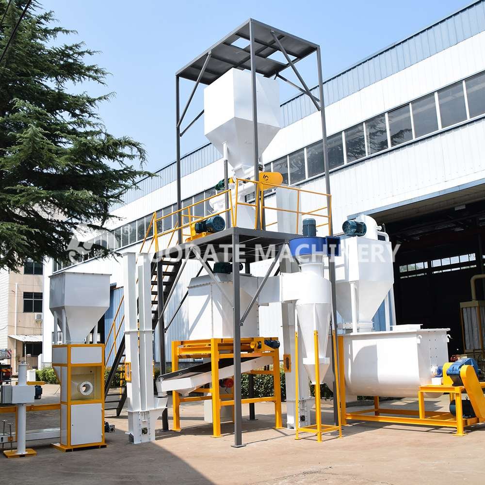 Poultry Livestock Feeder mixer feed pellet making machine Best Sell Animal Chicken Feed Pellet Machine Production Line