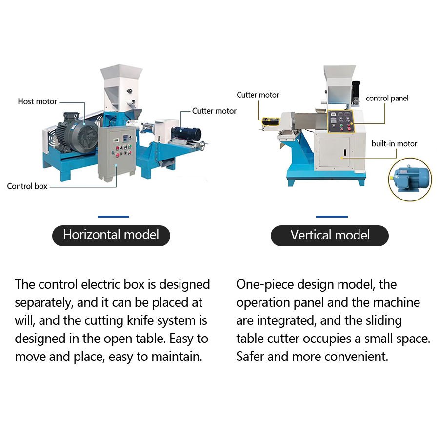Hot Selling Animal Feed Pellet Machine Henan Feed Crushing Pet Cat Kibble Food Making Machine