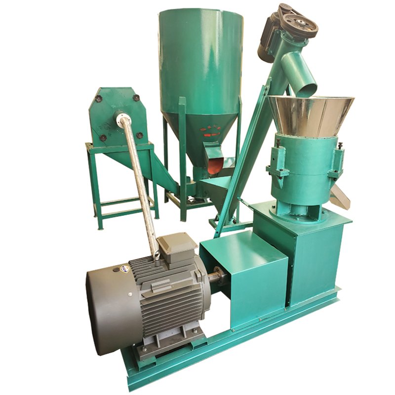 High capacity 1000kg/h feed pellet machine feed processing machines line for pressing lots of material into animal feeds