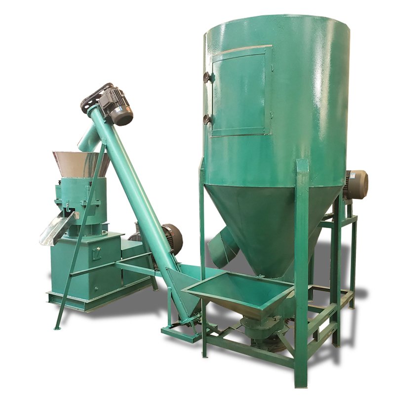 High capacity 1000kg/h feed pellet machine feed processing machines line for pressing lots of material into animal feeds