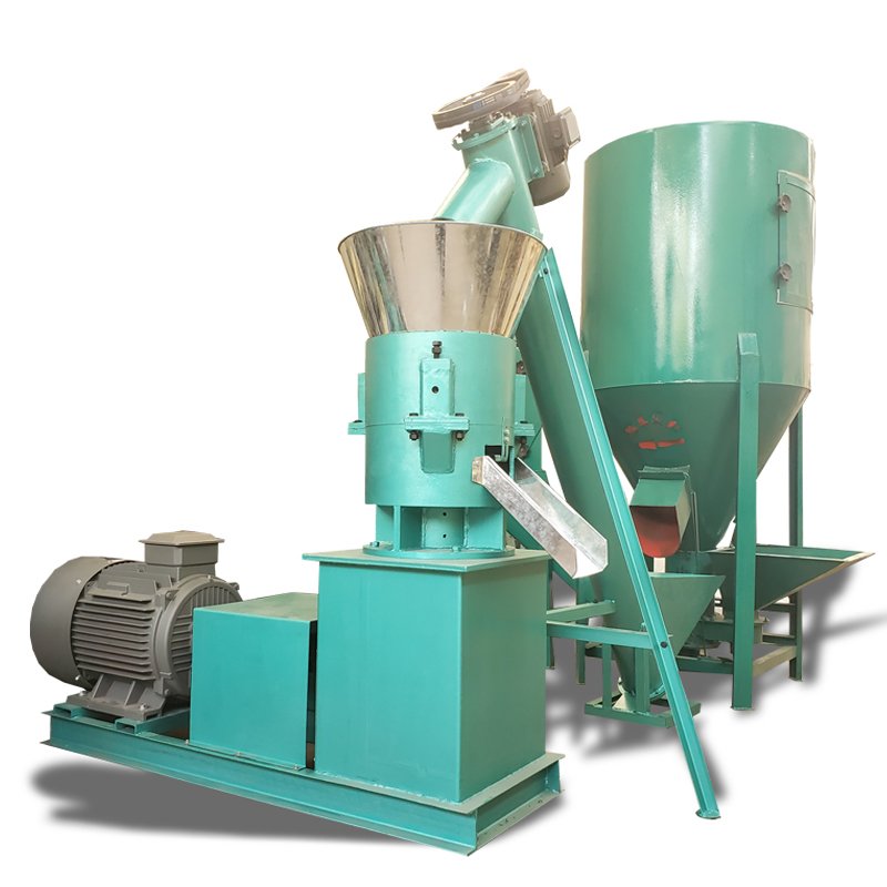 High capacity 1000kg/h feed pellet machine feed processing machines line for pressing lots of material into animal feeds