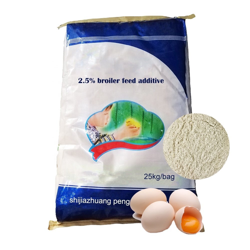 Growth promoting feed for broiler chickens premix feed for laying hens