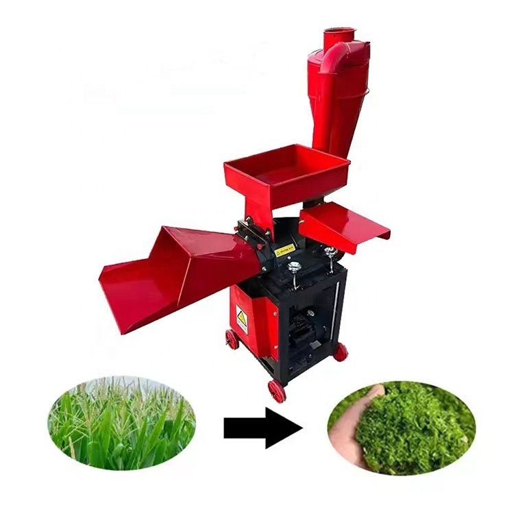Multifunction Animal Feed Chaff Cutter Machine Grinding Silage Corn Stalk Cutting Crusher silage chopper machine