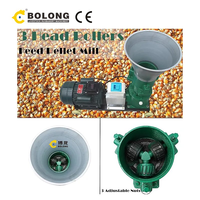 Poultry Chicken Feed Pellet Machine Fish Feed Making Machine Animal Feed Processing Machines