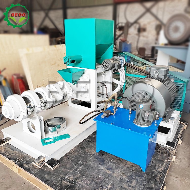 Full Fat Soya Extruder Pet Cat Dry Dog Food Making Machine Animal Feed Pellet Extrusion Line Soy Isolate Protein Extruder