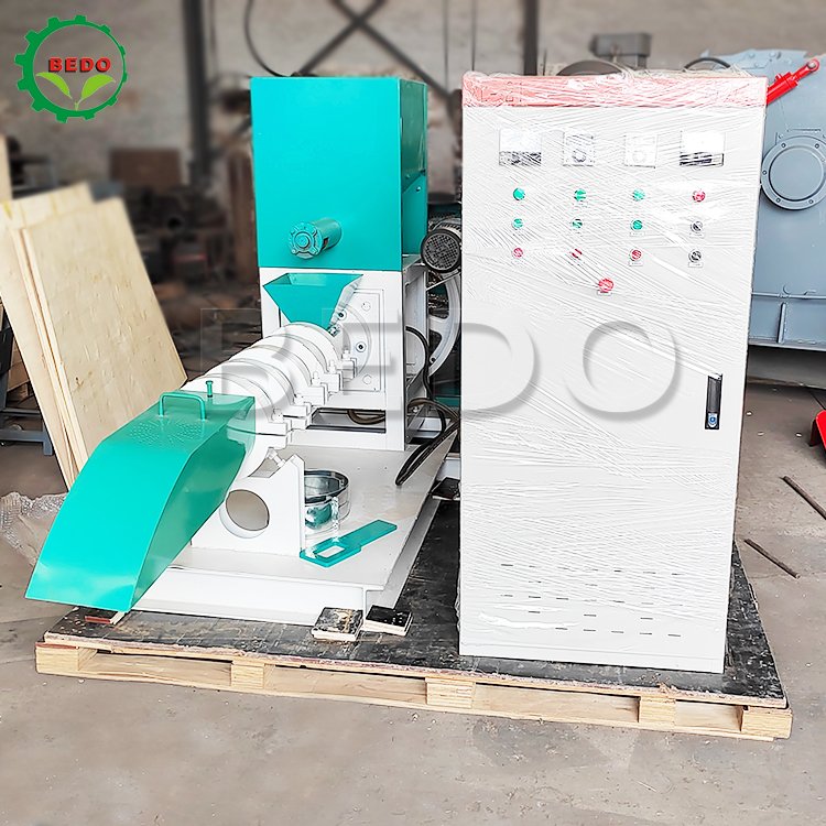 Full Fat Soya Extruder Pet Cat Dry Dog Food Making Machine Animal Feed Pellet Extrusion Line Soy Isolate Protein Extruder