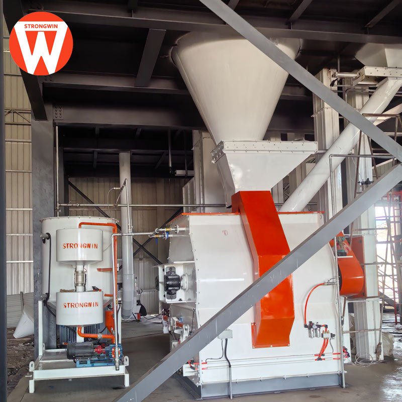 Hot sale Work Stable horizontal animal feed mixer for sale