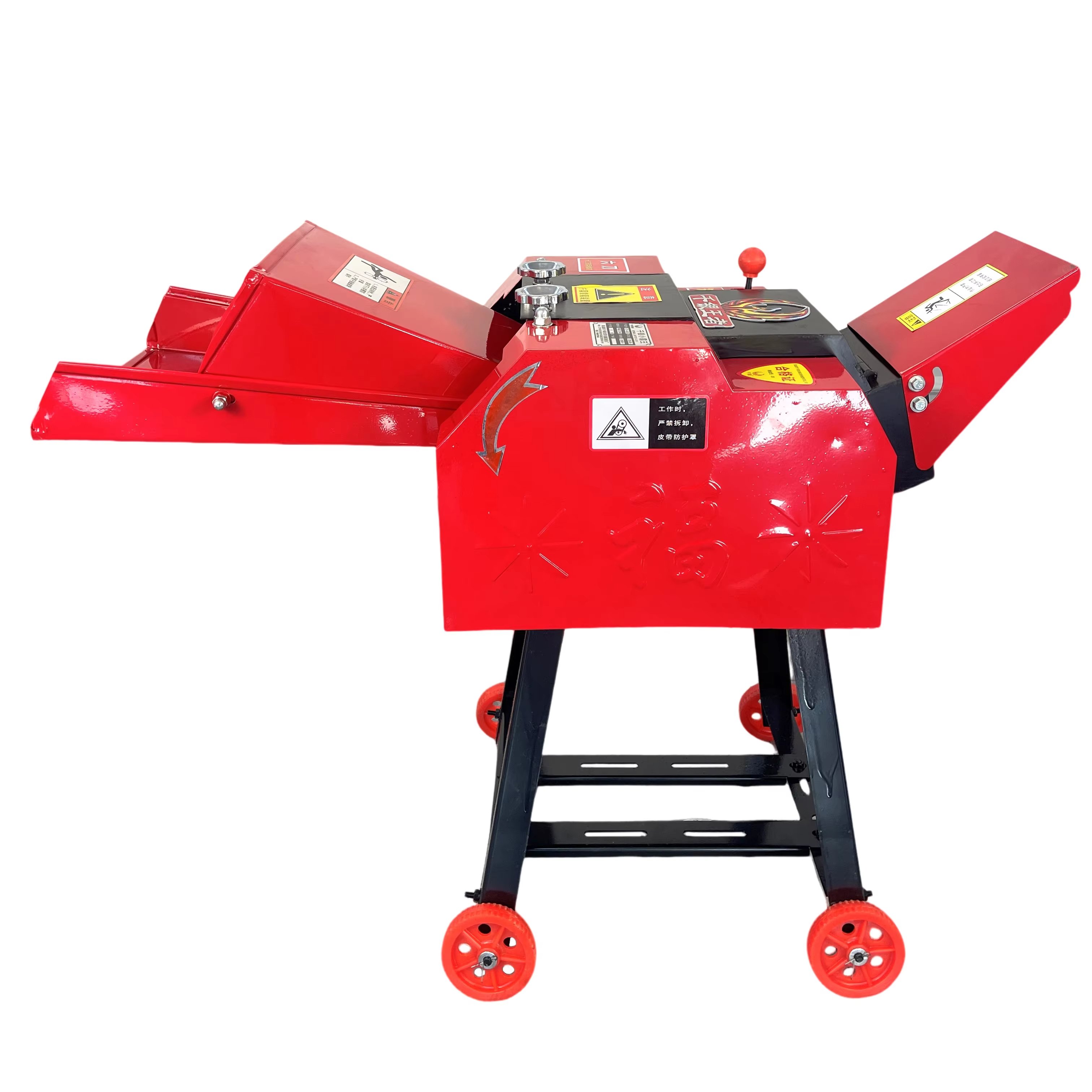 Livestock feed grass forage hay chopper crusher machine stalk straw chaff cutter machine for animal feed 2-3 ton/h