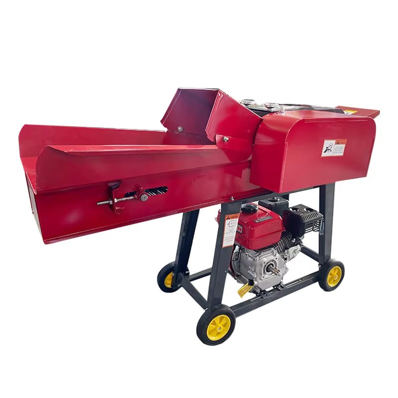 Livestock feed grass forage hay chopper crusher machine stalk straw chaff cutter machine for animal feed 2-3 ton/h