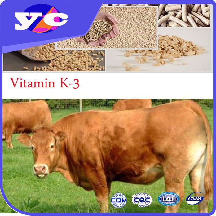 Vitamin K3 MNB CAS 73581-79-0 96% Menadione Nicotinamide Bisulfite Animal Feed Grade Nutritional Additive Light Yellow Powder