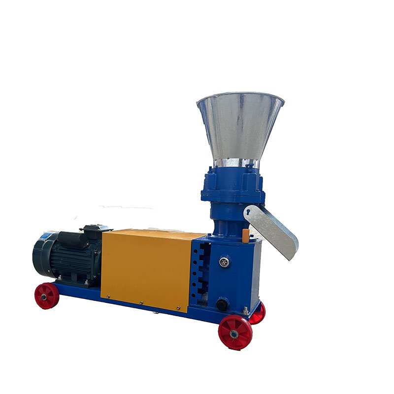 Copper core motor pelletizer machine for animal feeds easy to use animal feed pellet machine