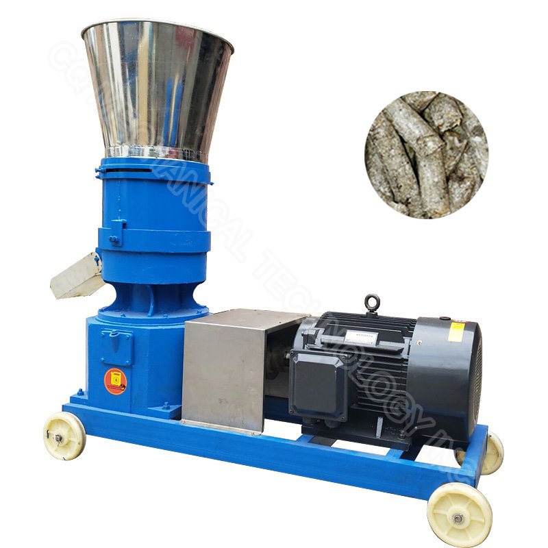 Good quality single phase pelletizer machine for animal feeds 600 kg feed pellet machine