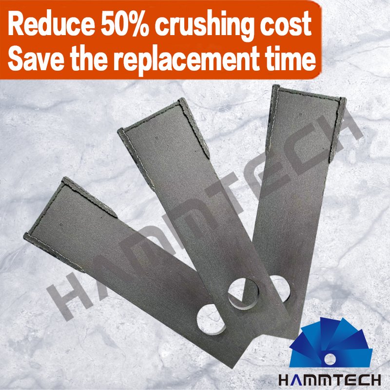 Factory Directly Hammtech Hammer Mill Parts Knives Animal Feed Machine Hammer Mill Blades