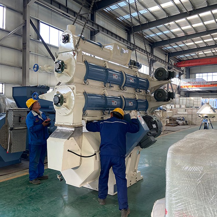 Factory Price Ring Die Pellet Machine Cattle Chicken Poultry Feed Pellet Feed Processing Machine Lines for Animal Feed