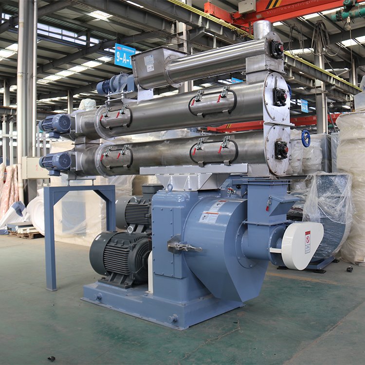 Factory Price Ring Die Pellet Machine Cattle Chicken Poultry Feed Pellet Feed Processing Machine Lines for Animal Feed