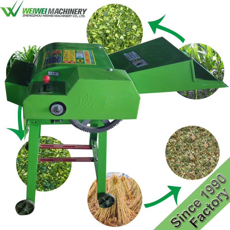 Weiwei silage making Wholesale machine cutting straw New Arrival motor best Choice big chaff cutter for animal feeding