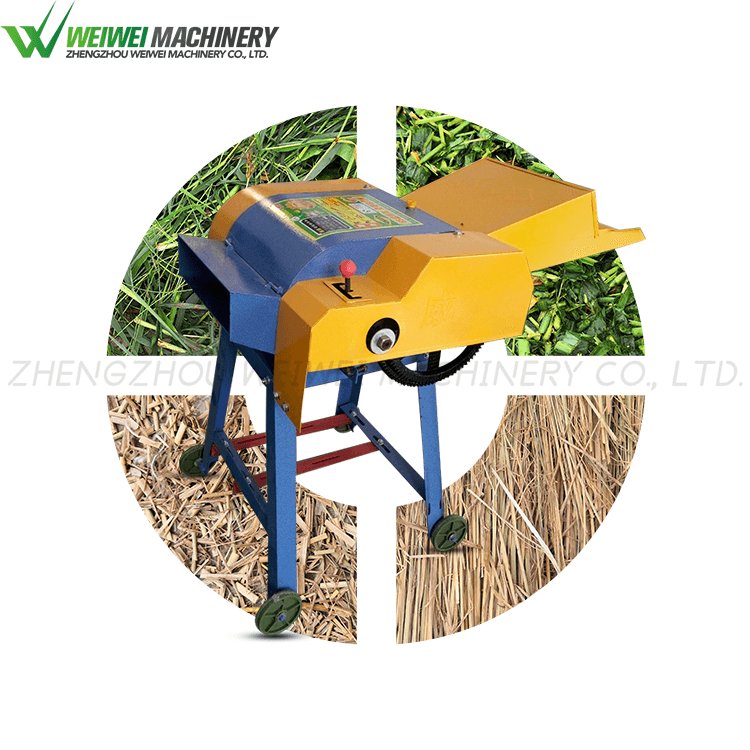 Weiwei silage making Wholesale machine cutting straw New Arrival motor best Choice big chaff cutter for animal feeding