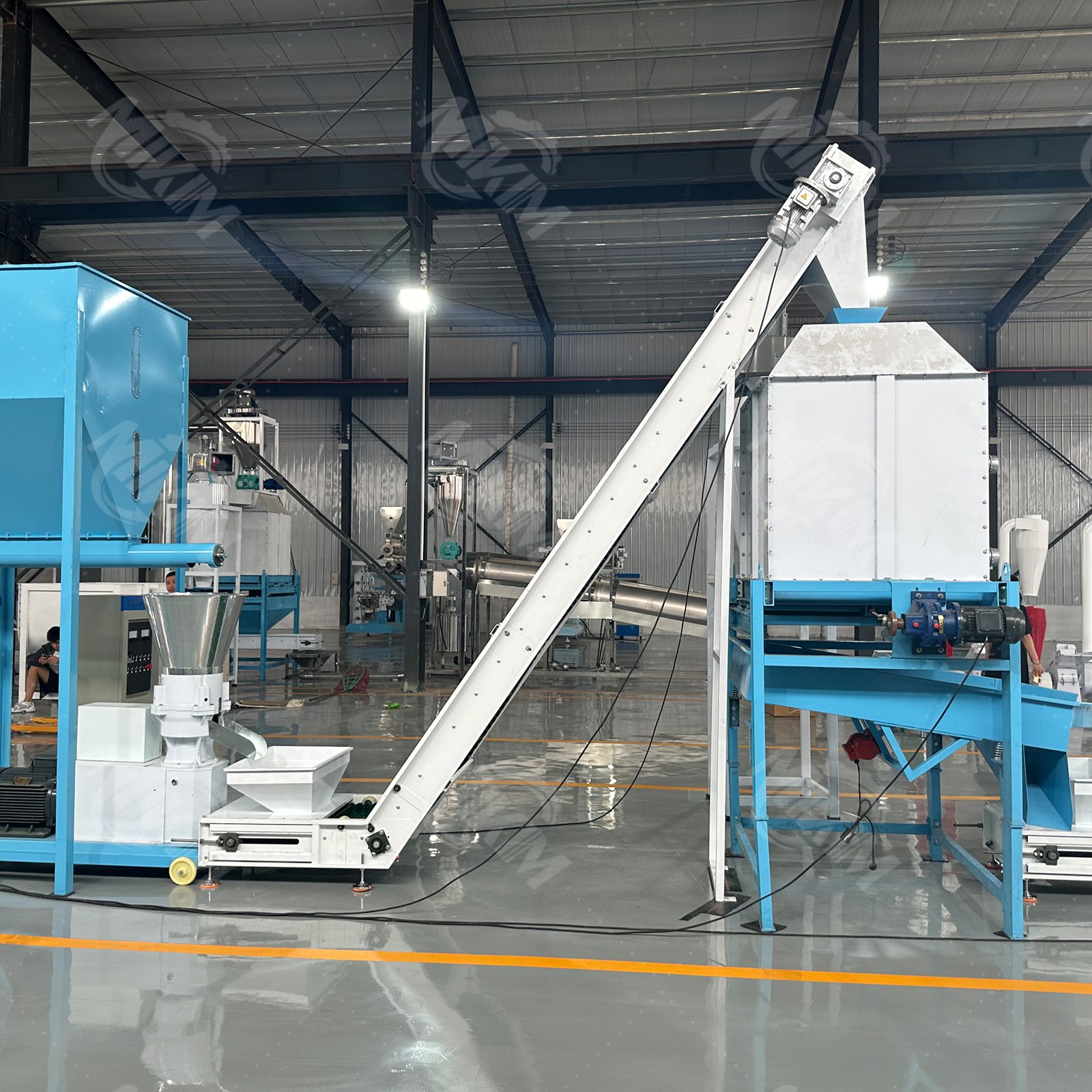 5t/h Chicken Pellet Feed Machine Used For Animal Feed Machine Line / Poultry Feed Production Line