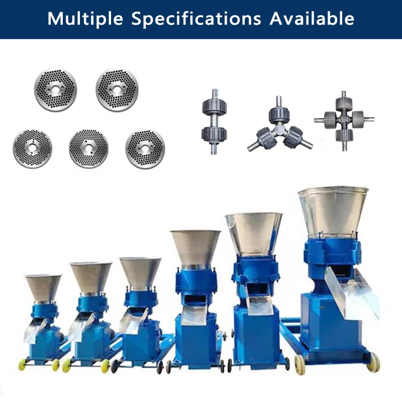 Automatic Small Chicken Feed Making Machine Animal Feed Pellet Machine Animal Food Maker Feed Granulator Machine