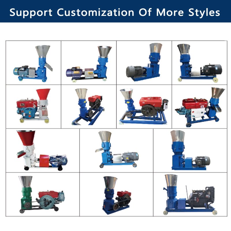 Automatic Small Chicken Feed Making Machine Animal Feed Pellet Machine Animal Food Maker Feed Granulator Machine