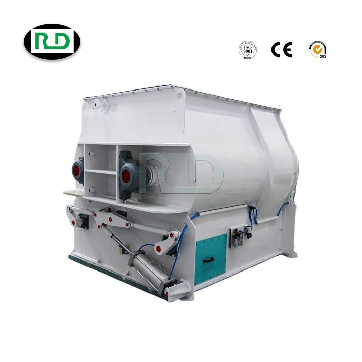 automatic 1-30T/H different capacity SSHJ6 stainless steel premix animal feed mill mixer