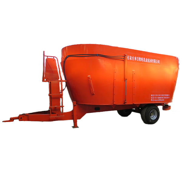 Animal husbandry machinery 9TMRL-25 hot sale silage mixer vertical TMR mixer for dairy animal feed BAIMVO BAIMUWANG