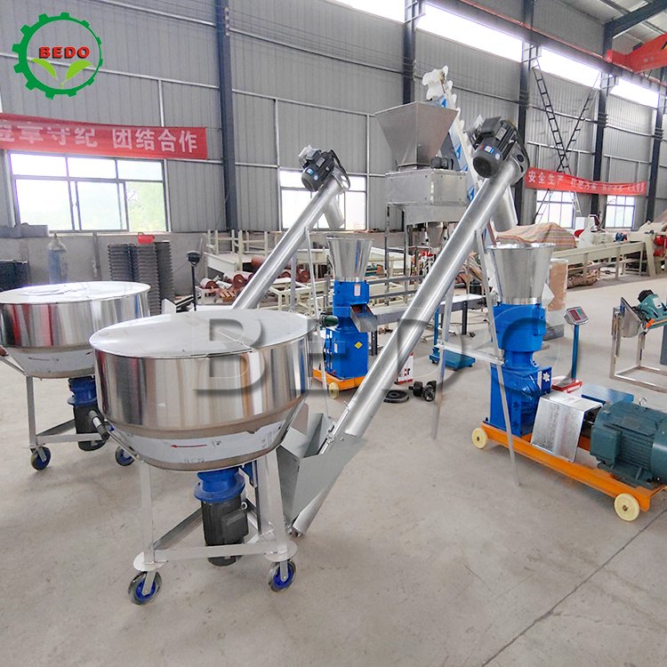 Factory Price Animal Poultry Feed Pellet Making Machine For Animal Farming