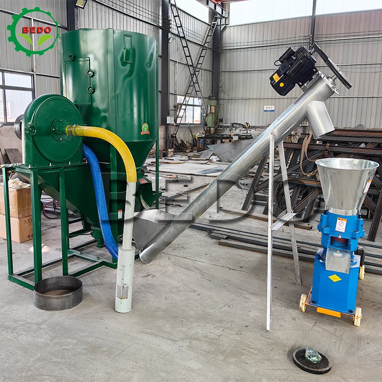 Factory Price Animal Poultry Feed Pellet Making Machine For Animal Farming