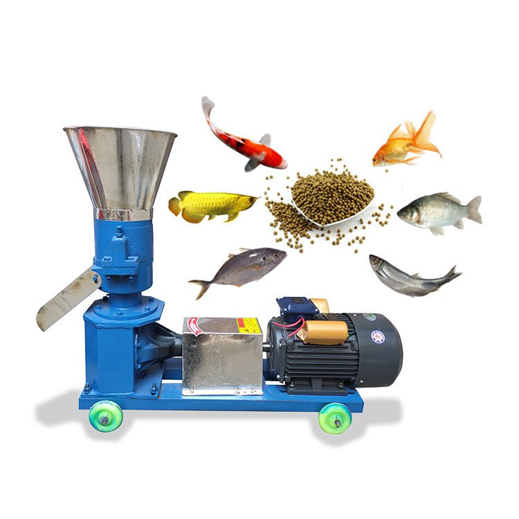 New machine China Electric Animal Feed Processing Machines Making Pelletizer Granulation Chicken Cattle Small Granulator Feed Pellet Machine