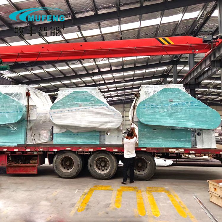 1000-6000 kg/h double shaft paddle mixer cattle farm animal feed mixer for sale south africa