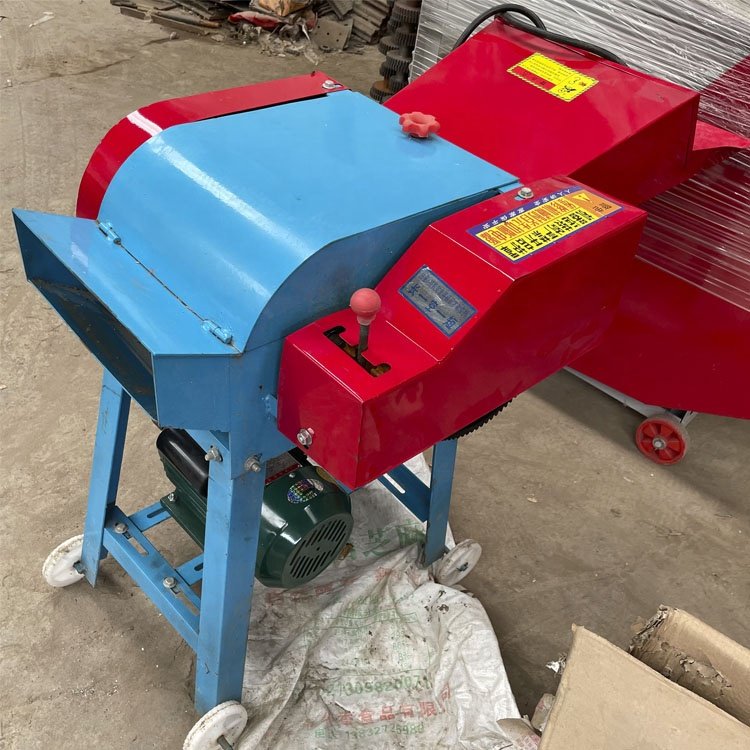 Corn straw hay cutter Silage feed chaff cutter Animal Feed Grass Chopper