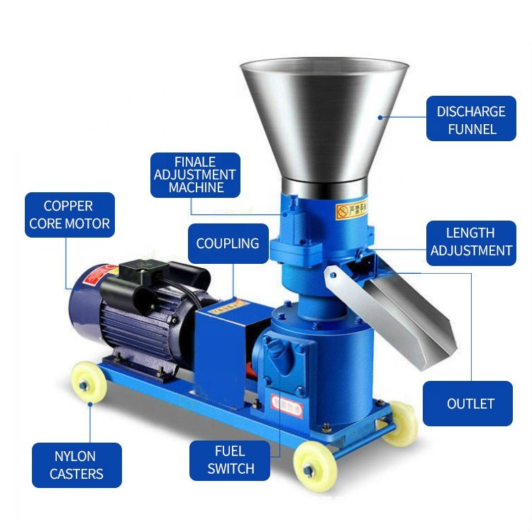 Cheap price feed processing machines animal feed pellet/sheep poultry fish animal feed product