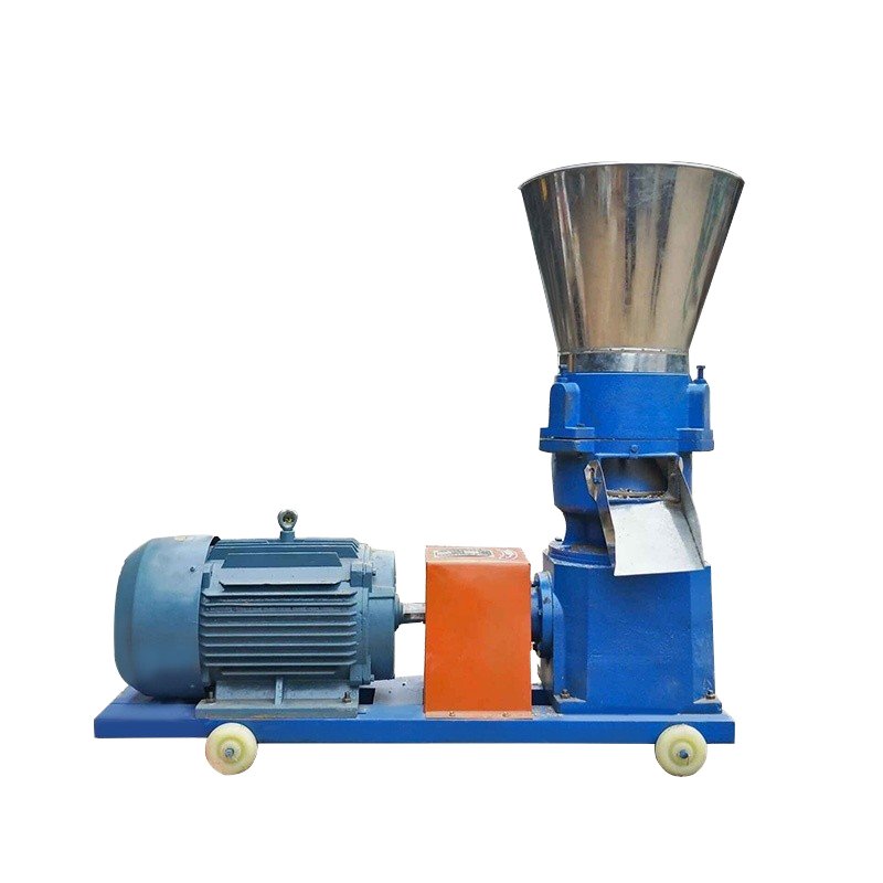 Powered Pellet Machine Used for Farm Factory Feed Processing Key Components Gear Animal Feed Production Line