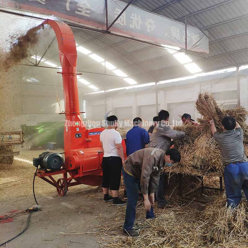 Hot Sell Small Silage Chopper Animal Feed Grass Cutting Machine Fodder Chaff Cutter